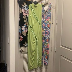 2 dresses and 1 jumpsuit